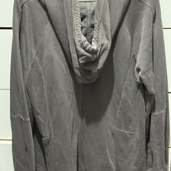 Anthropologie/Pilcro Hooded Peplum Sweatshirt - Picture 4 of 5